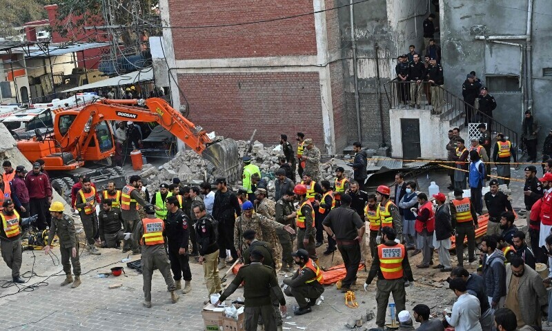 Death toll from attack on mosque in Peshawar’s Police Lines rises to 88