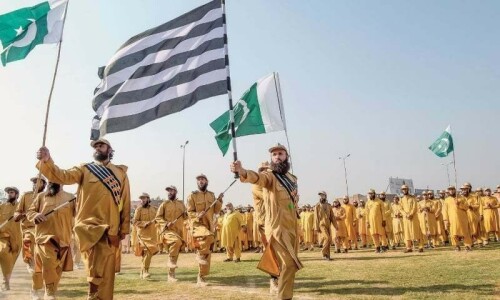 10,000 JUI-F volunteers to ensure security of the Islamabad sit-in