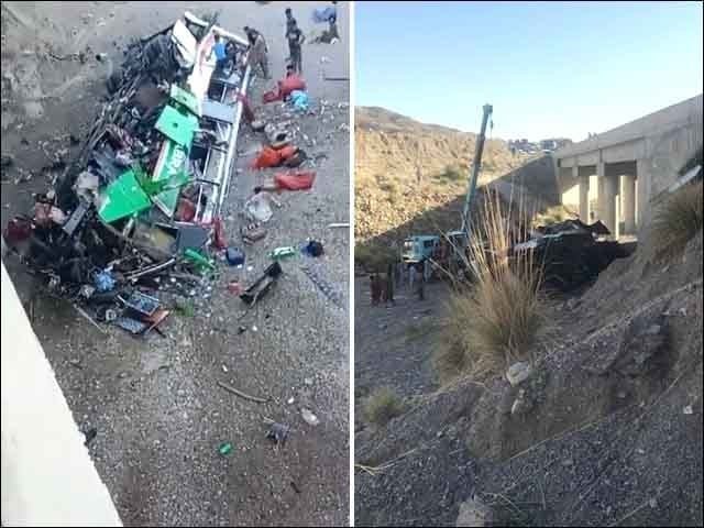 28 dead, at least 20 injured as Quetta-bound bus falls into ravine in Balochistan’s Washuk