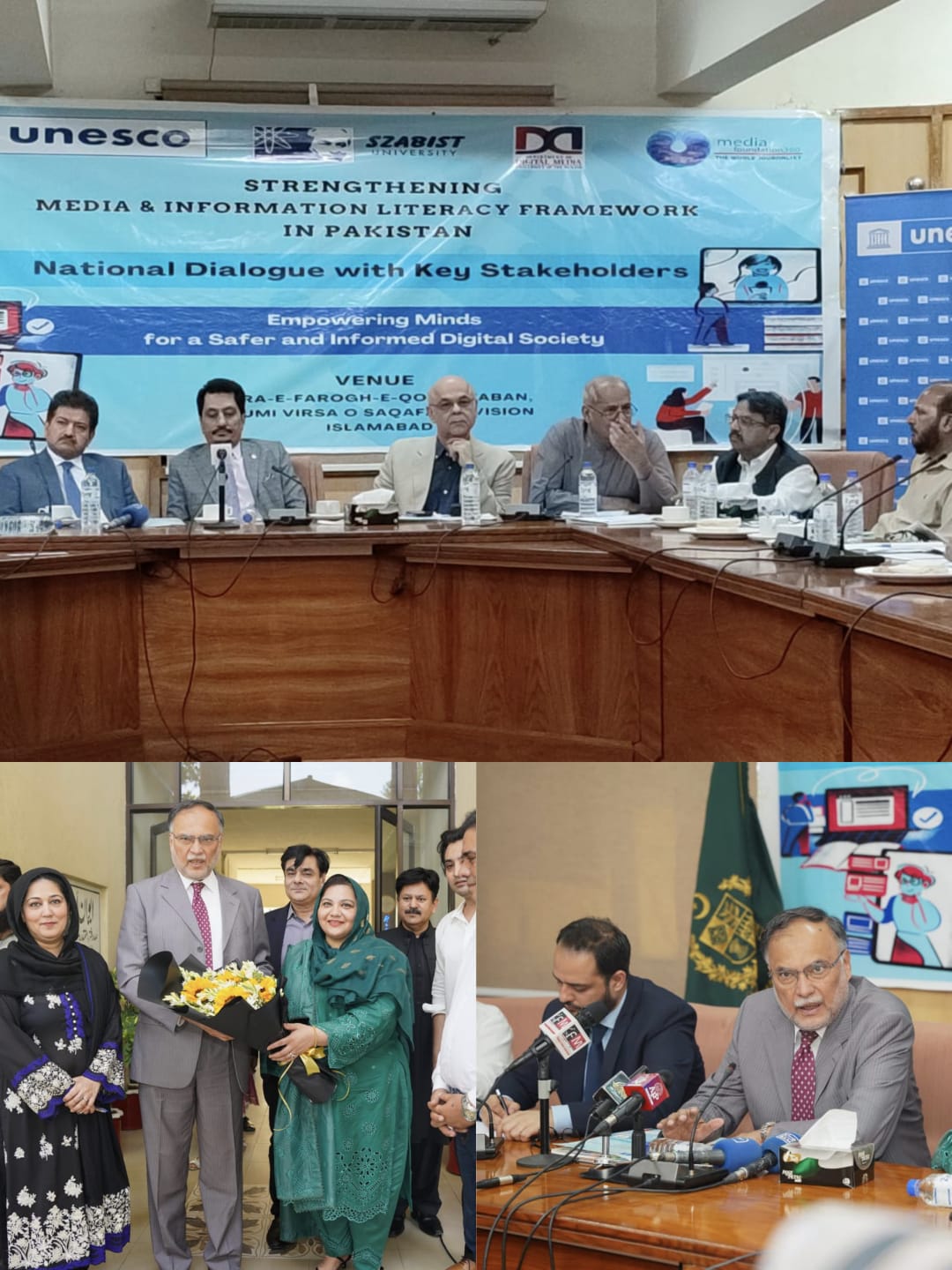 National Dialogue on Media and Information Literacy Framework Held in Islamabad