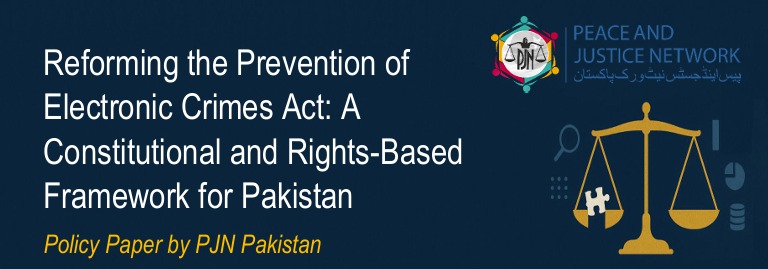 PJN policy analysis report urges revision of PECA 2016