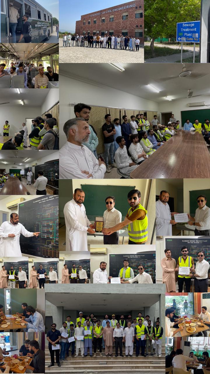 Study Tour to Sewage Treatment Plants (STP 1–9) for Final-Year Students
