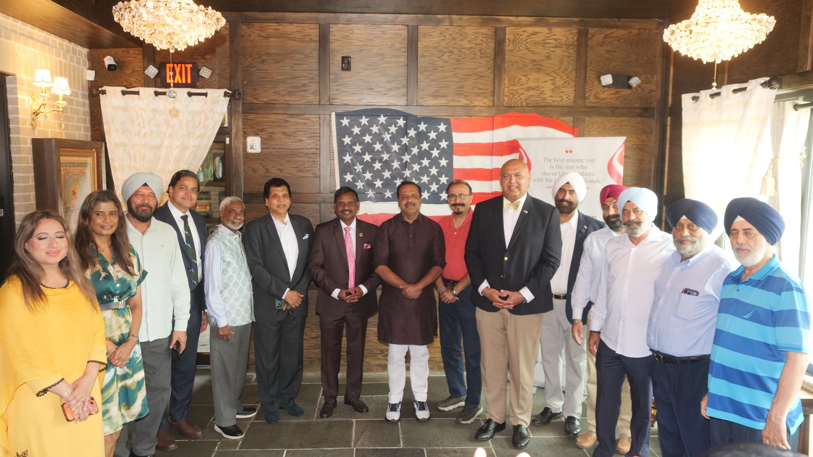 Indian Minister Receives Humanity Award in Washington D.C