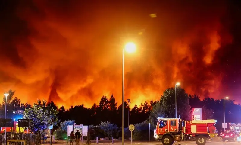 Spain, France struggle with wildfires as heat grips Europe’s south