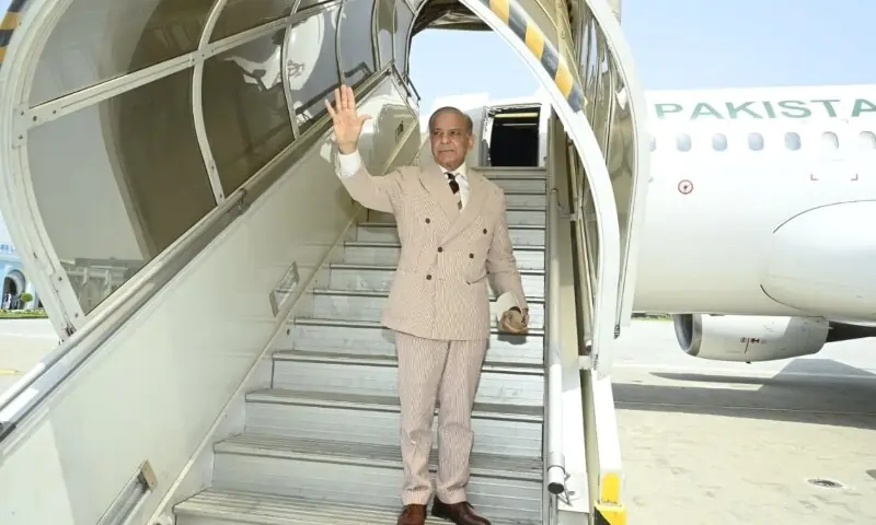PM Shehbaz leaves for three-day visit to Kyrgyzstan for SCO summit