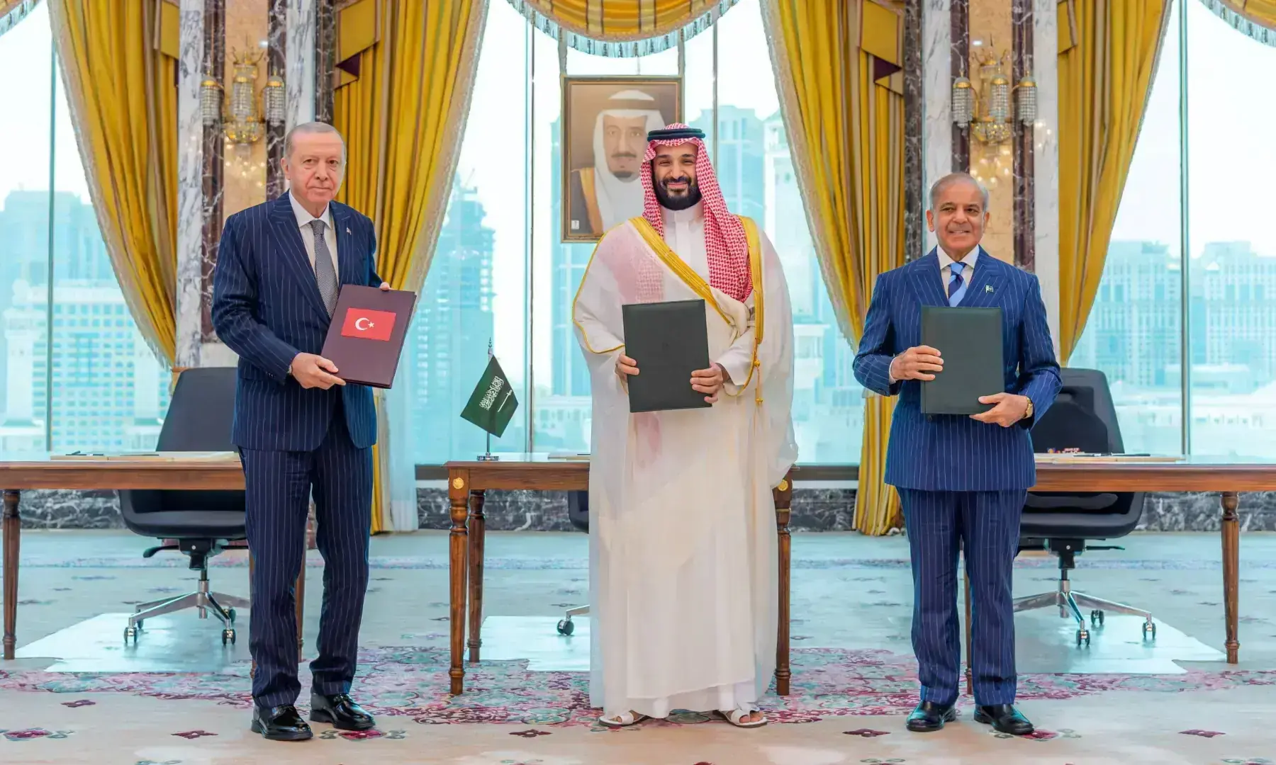 ‘Big, bold and important first step’: Trump welcomes defence pact between Pakistan, Saudi Arabia and Turkiye