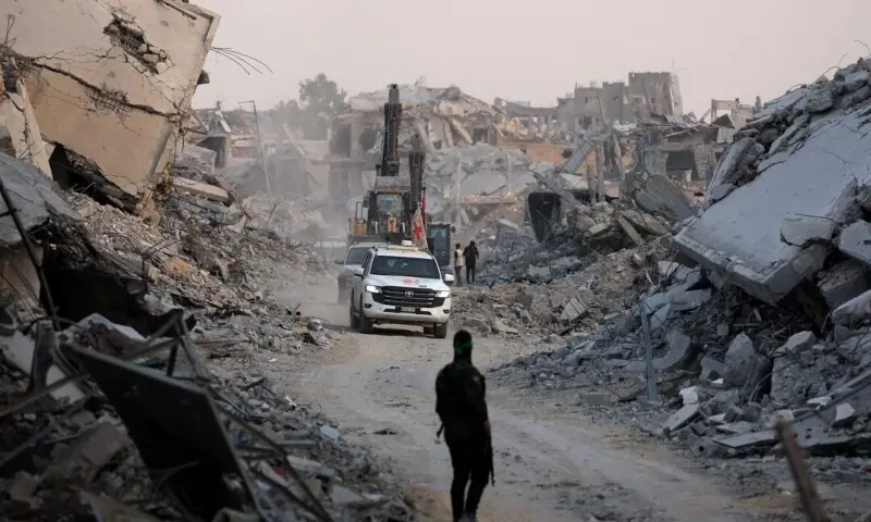 With reconstruction stalled, Gazans shelter in buildings at risk of collapse