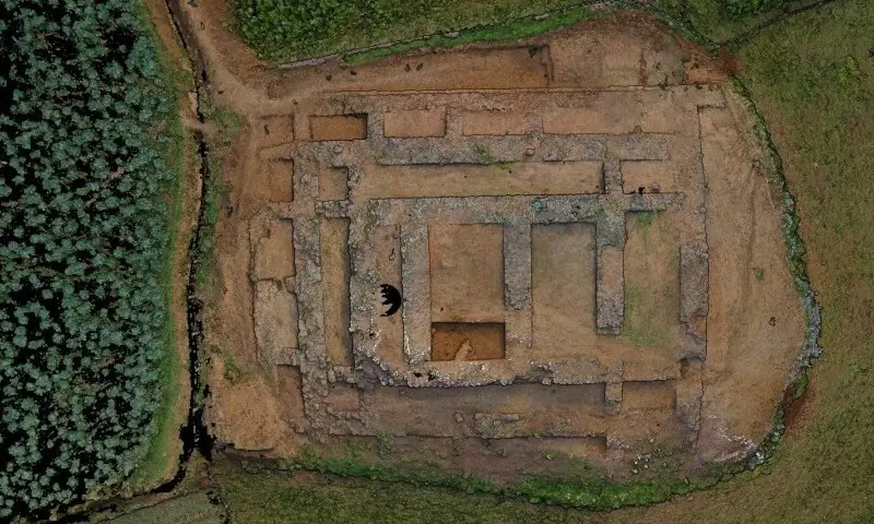 Archaeologists discover ancient structure at Jandial in KP near Sirkap